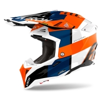 KASK MOTOCYKLOWY AIROH AVIATOR 3 MONARCH ORANGE GLOSS