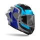 KASK MOTOCYKLOWY AIROH GP800 COMPETITION BLUE GLOSS