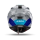 KASK MOTOCYKLOWY AIROH GP800 COMPETITION BLUE GLOSS