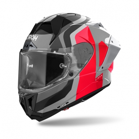 KASK MOTOCYKLOWY AIROH GP800 COMPETITION RED GLOSS