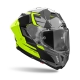 KASK MOTOCYKLOWY AIROH GP800 MASTER YELLOW GLOSS