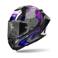 KASK MOTOCYKLOWY AIROH GP800 MUST BLUE GLOSS