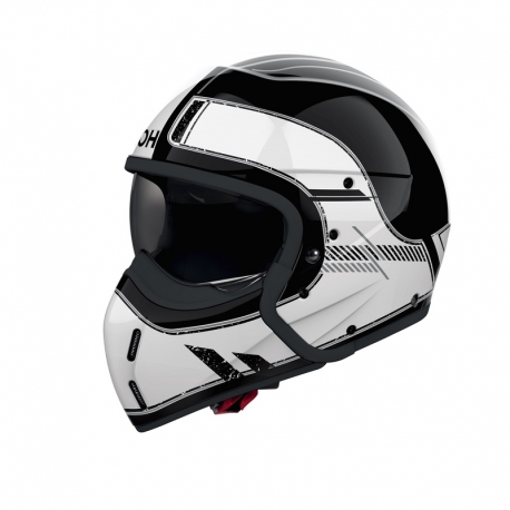 KASK MOTOCYKLOWY AIROH J110 RASTER WHITE GLOSS