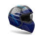KASK MOTOCYKLOWY AIROH J110 SLIM BLUE GLOSS