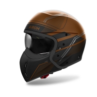 KASK MOTOCYKLOWY AIROH J110 SLIM BRONZE MATT