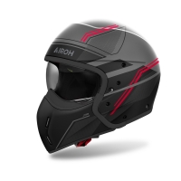 KASK MOTOCYKLOWY AIROH J110 SLIM RED MATT