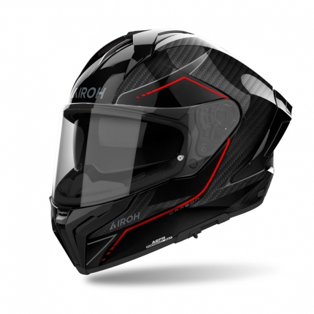 KASK MOTOCYKLOWY AIROH MATRYX CARBON STYLISH GLOSS
