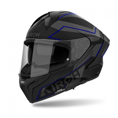 KASK MOTOCYKLOWY AIROH MATRYX SENTINEL BLUE MATT