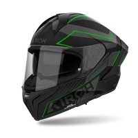 KASK MOTOCYKLOWY AIROH MATRYX SENTINEL GREEN MATT