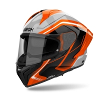 KASK MOTOCYKLOWY AIROH MATRYX WIDE ORANGE GLOSS
