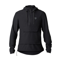 BLUZA ROWEROWA Z KAPTUREM FOX RANGER WIND PULLOVER BLACK L