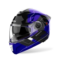 KASK MOTOCYKLOWY AIROH SPECKTRE GROOVE BLUE GLOSS