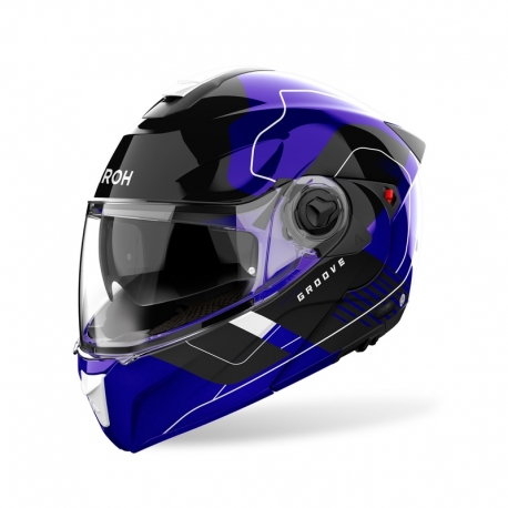 KASK AIROH SPECKTRE GROOVE BLUE GLOSS