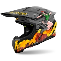KASK MOTOCYKLOWY AIROH TWIST 3 ADVENTURE MATT
