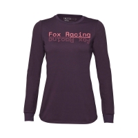 KOSZULKA ROWEROWA Z DŁUGIM RĘKAWEM FOX LADY RANGER DR MD DARK PURPLE S