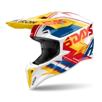 KASK MOTOCYKLOWY AIROH WRAAAP 6DAYS SPAIN 2024 GLOSS S