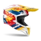 KASK MOTOCYKLOWY AIROH WRAAAP 6DAYS SPAIN 2024 GLOSS