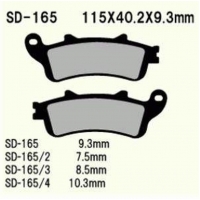 VESRAH KLOCKI HAMULCOWE KH261 / KH281 SPIEK METALICZNY (ZŁOTE) (8,5MM) (MADE IN JAPAN)