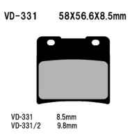 VESRAH KLOCKI HAMULCOWE KH103 SUZUKI VS600/750/800/1400 (MADE IN JAPAN)