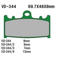 VESRAH KLOCKI HAMULCOWE KH158 (MADE IN JAPAN)