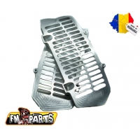 FM-PARTS OSŁONY CHŁODNICY (KRATKI) ALUMINIUM KTM/HUSQVARNA '20-23' KOLOR SREBRNY