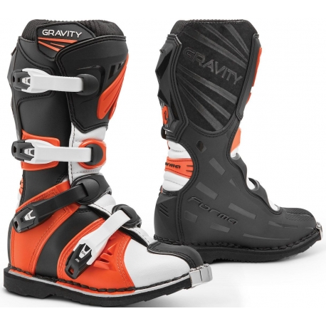 FORMA BUTY OFF ROAD/CROSS DZIECIĘCE/JUNIOR/KID GRAVITY BLACK/ORANGE KOLOR CZARNY/POMARAŃCZOWY ROZMIAR 39