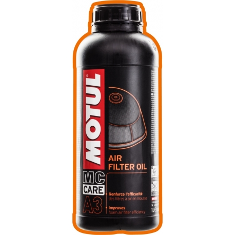 MOTUL A3 AIR FILTER OIL MC CARE 1L (DO FILTRÓW POWIETRZA)