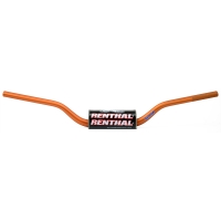 RENTHAL KIEROWNICA 1,1/8 CALA (28,6MM) MX FATBAR HANDLEBAR ORANGE MCGRATH / SHORT PADDED PADDED KOLOR POMARAŃCZOWY Z GĄBKĄ