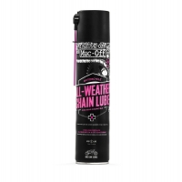 Muc-Off 637 - Smar do łańcucha na zmienne warunki pogodowe, baza ceramiczna - 400ml - All-Weather Chain Lube