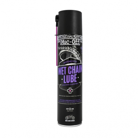 Muc-Off 611 - Smar do łańcucha odporny na wodę - 400ml - Wet Weather Chain Lube