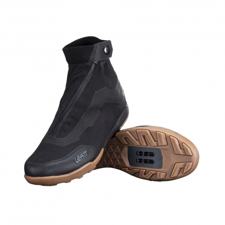 LEATT BUTY ROWEROWE HYDRADRI 7.0 CLIP (SPD) (WODOODPORNE) SHOE BLACK KOLOR CZARNY ROZMIAR 45.5 / 29 cm