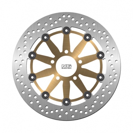 NG TARCZA HAMULCOWA PRZÓD SUZUKI GSX-F 750 '85-'88, GSX-R 750 '85-'87 (300X61X5MM) (5X10,25MM) PŁYWAJĄCA