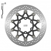 NG TARCZA HAMULCOWA PRZÓD KTM 390 ADVENTURE ABS '20, DUKE / ABS '17-20, RC / ABS 17-20, 125 DUKE / ABS '17-20 (320X90X5,0MM) (6X