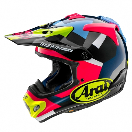 KASK ARAI MX-V EVO BLOCK PINK