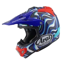 KASK MOTOCYKLOWY ARAI MX-V EVO STREAM BLUE