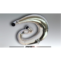 DEP PIPES PROMOCJA DYFUZOR/KOMORA/TUBA REZONANSOWA NIKLOWANA (FRONT EXHAUST PIPE NICKEL): HONDA CR 250 '97-'99 (NA ZAMÓWIENIE)