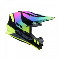 KENNY RACING 2025 KASK CROSS/ENDURO MODEL TRACK GRAPHIC NEON KOLOR CZARNY/ZIELONY/RÓŻOWY ROZMIAR XL ( 61 - 62 CM )