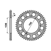 PBR ZĘBATKA TYLNA 4424 45 C45 CAGIVA GRAN CANYON 500 (00-01) (ŁAŃC. 525) (JTR-BRAK)