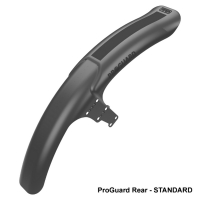 RAPID RACER PRODUCT RRP BŁOTNIK ROWEROWY TYLNY PROGUARD REAR STANDARD KOLOR CZARNY (MONTOWANY NA OPASKACH ZACISKOWYCH)