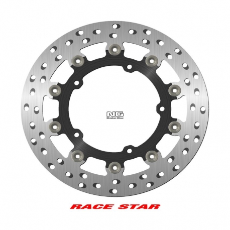 NG TARCZA HAMULCOWA PRZÓD RACE STAR PREMIUM YAMAHA MT-03 '16-'22, R3 '19-'22, YZF-R25 '14-'17, YZF-R3 '15-'18 (298X132X5MM) (5X8