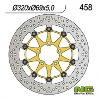 NG TARCZA HAMULCOWA PRZÓD SUZUKI GSXR600/750 '97-'03, GSXR1000 '00-'04, TL1000, GSXR1300 HAYABUSA '99-07 (320x69x5) PŁYWAJĄCA