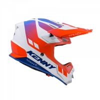 KENNY RACING KASK CROSS/ENDURO MODEL TRACK GRAPHIC PATRIOT KOLOR BIAŁY/NIEBIESKI/CZERWONY ROZMIAR XS ( 53 - 54 CM )