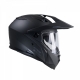 KENNY RACING 2025 KASK DUAL ADVENTURE MODEL EXTREME SOLID MATT BLACK KOLOR CZARNY ROZMIAR S (55 - 56 CM)