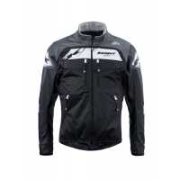 KENNY RACING KURTKA ADVENTURE/ENDURO MODEL SOFTSHELL GREY KOLOR CZARNY/SZARY/BIAŁY ROZMIAR XXL