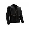 KURTKA MOTOCYKLOWA TEKSTYLNA LEATT ADV FLOWTOUR 5.5 STEALTH BLACK GREY