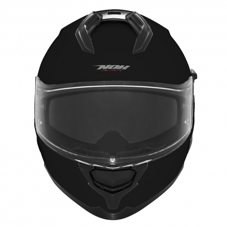 NOX KASK INTEGRALNY (FULL FACE) Z BLENDĄ N304S SOLID KOLOR CZARNY POŁYSK ROZMIAR XXL