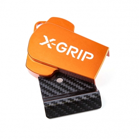 X-GRIP OSŁONA TBI (TBI-PROTECTOR) KTM SX/EXC '23-, HUSQVARNA TC/ TE '24-, GASGAS EC/MC '24-, KOLOR POMARAŃCZOWY