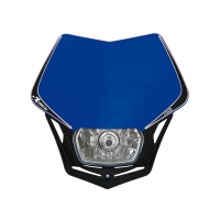 RACETECH (RTECH) LAMPA PRZEDNIA V-FACE KOLOR NIEBIESKI/CZARNY