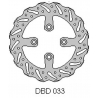 DELTA BRAKING TARCZA HAMULCOWA TYŁ GAS-GAS 65MC '21, KTM SX65 '04-21, WAVE (160X45X3MM) (4X6,5MM) (NG1026)