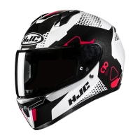 KASK HJC C10 ASPA WHITE/BLACK